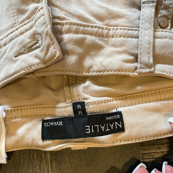 Tan RW&CO Natalie jegging - Picture 2 of 2